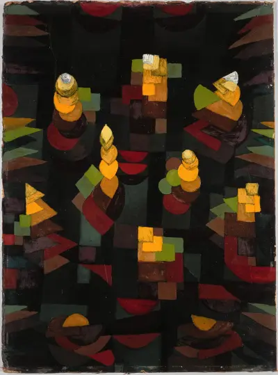 Roślinność, Paul Klee