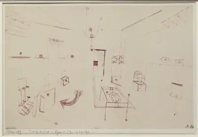 Perspektywa fantomowa, 1920 – Nr. 2, Paul Klee