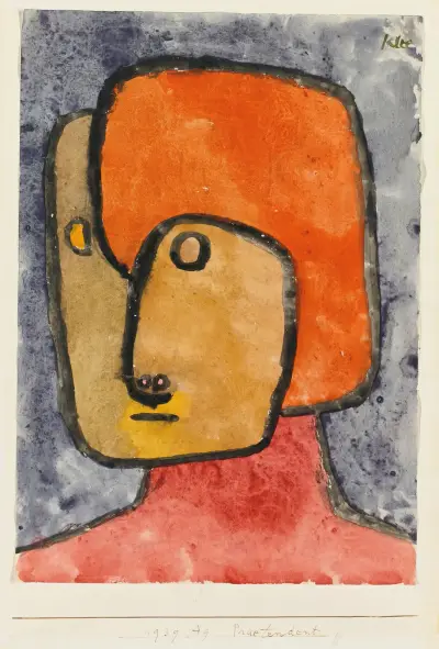 Praetendent (Pretender) av Paul Klee