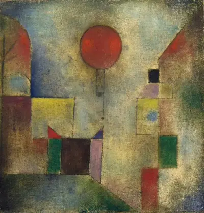 Red Balloon av Paul Klee