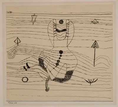 Rider Unhorsed and Bewitched av Paul Klee