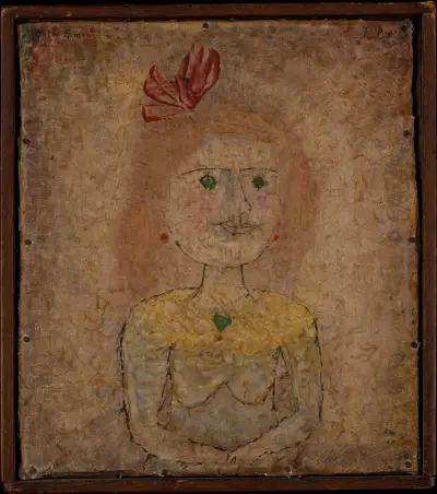 Mały portret dziewczynki w żółci, 1925 – Nr. 2, Paul Klee