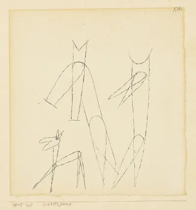 Spaziergang av Paul Klee