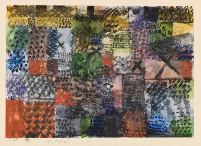 Stickerei av Paul Klee