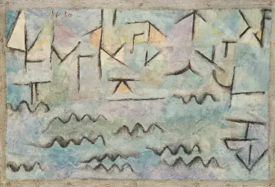 Ren nad Duisburgiem, Paul Klee