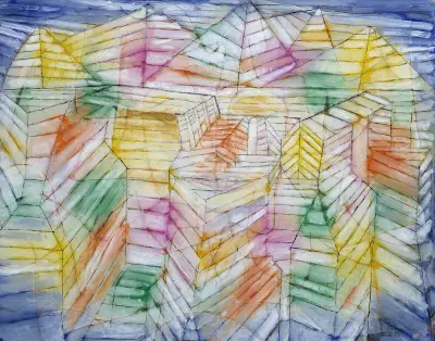 Konstrukcja górska teatru, Paul Klee