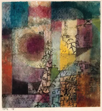 Untitled, 1914 – nr 1 av Paul Klee