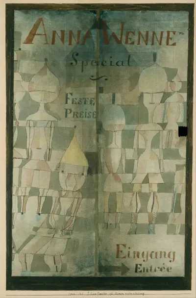 Window Display for Lingerie av Paul Klee
