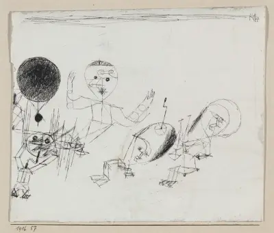 S tečkou, Paul Klee