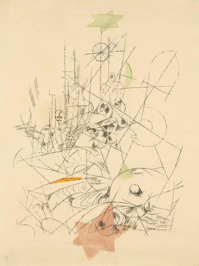 Zerstörung und Hoffnung av Paul Klee