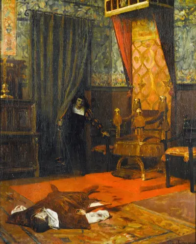 Oběť Borgiů, Jean-Paul Laurens