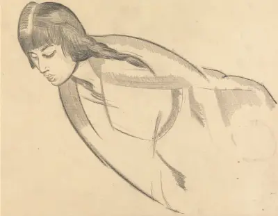 Study of Mrs. Nash, Paul Nash