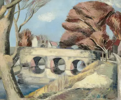 The Bridge, Romney Marsh, Paul Nash