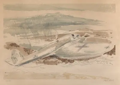The Raider on the Moors, Paul Nash
