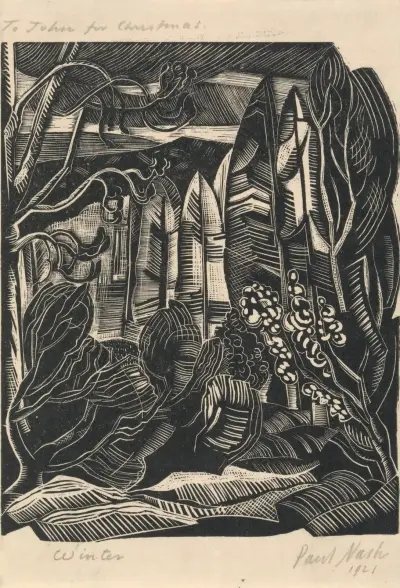 Winter, Hampden, Paul Nash