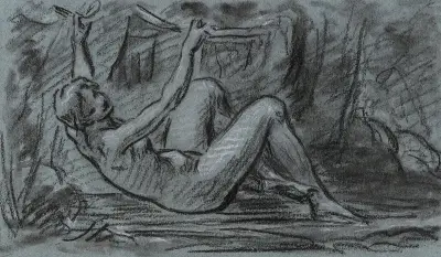 Mladá nahá žena vstávající, Pierre-Paul Prud'hon