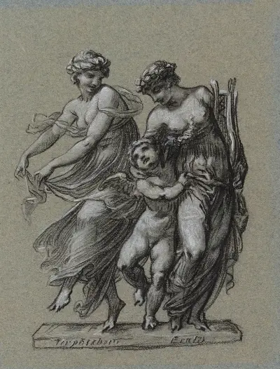 Terspichore et Erato, Pierre-Paul Prud'hon