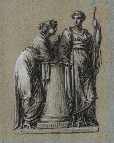 Talia i Melpomena, Pierre-Paul Prud'hon