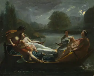 The Dream of Happiness av Pierre-Paul Prud'hon