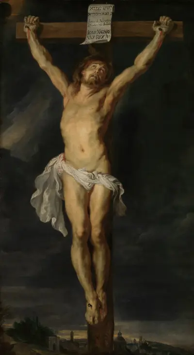 Christ on the Cross – nr 1 av Peter Paul Rubens