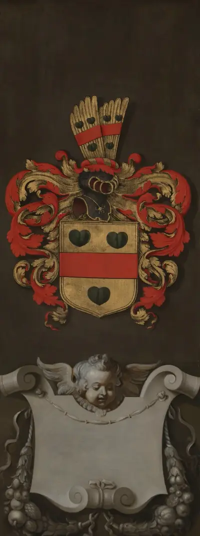 Coat of Arms of Nicolaas Rockox av Peter Paul Rubens