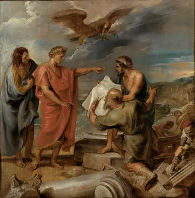 Die Gründung Konstantinopels av Peter Paul Rubens