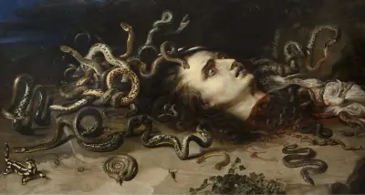 Head of Medusa von Peter Paul Rubens