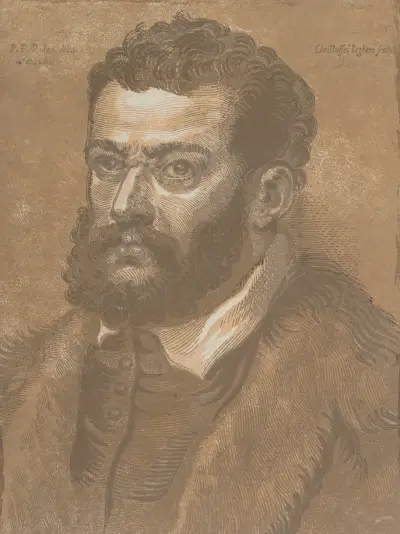 Portrait of a Man av Peter Paul Rubens