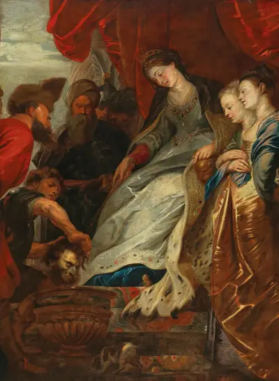 Królowa Tomyris z głową Cyrusa, Follower of Peter Paul Rubens