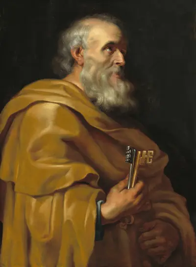 Saint Peter av Peter Paul Rubens
