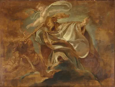 St. Gregory of Nazianzus av Peter Paul Rubens