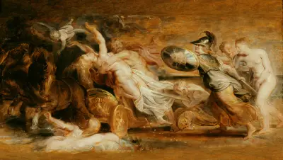 The Abduction of Proserpina av Peter Paul Rubens