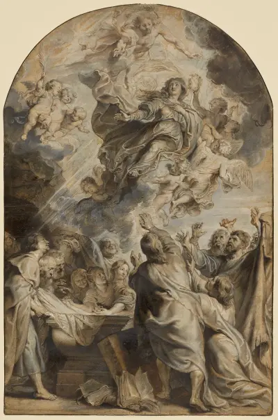 The Assumption of the Virgin, 1624 av Peter Paul Rubens