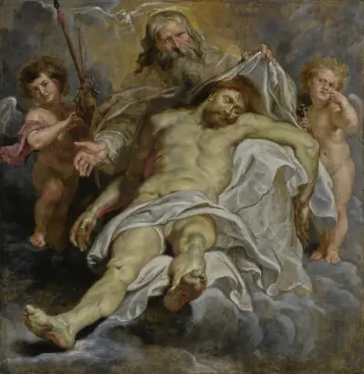 The Holy Trinity – nr 1 av Peter Paul Rubens