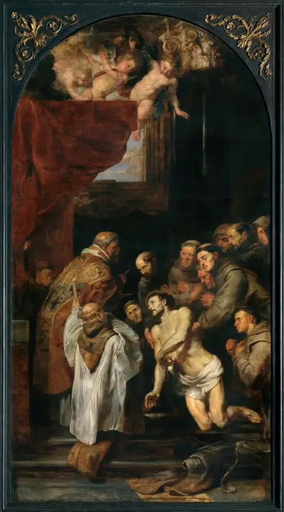 The Last Communion of Saint Francis of Assisi av Peter Paul Rubens