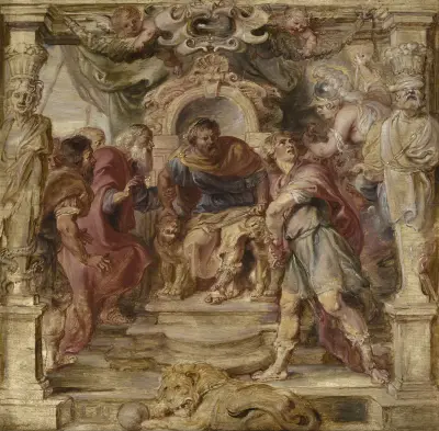 Der Zorn des Achill von Peter Paul Rubens