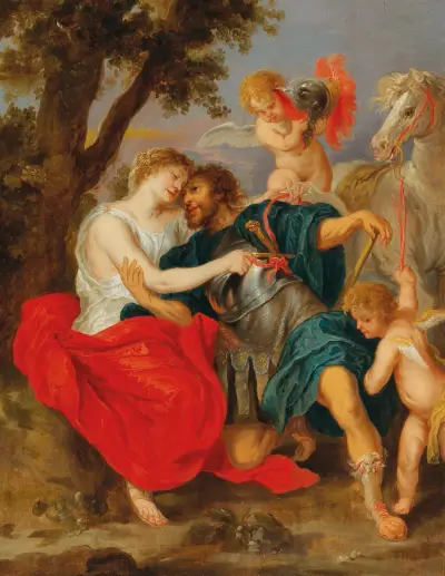 Wenus rozbrajająca Marsa, Follower of Peter Paul Rubens