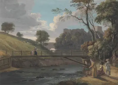 Roslin Castle, Midlothian av Paul Sandby