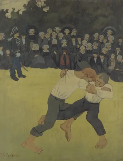 Breton Wrestling, Paul Sérusier