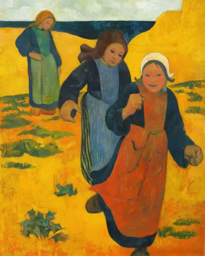 Filles aux grands sables, Paul Sérusier
