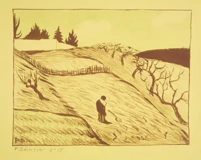 Landscape – The End of the Day, Paul Sérusier