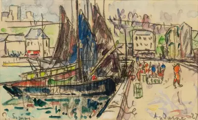 Audierne av Paul Signac