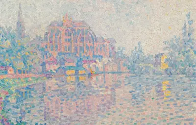 Auxerre, Rzeka, Paul Signac