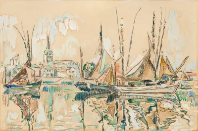 Les Sables-d’Olonne, 1929 – nr 2 av Paul Signac