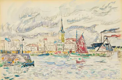 Les Sables–d’Olonne, 1929 – nr 3 av Paul Signac