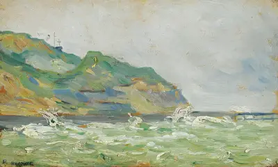 Port-En-Bessin av Paul Signac
