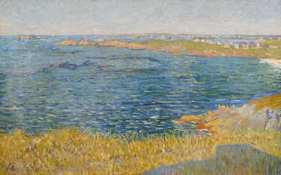 Saint-Briac. La Pomelière av Paul Signac