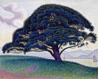 The Bonaventure Pine av Paul Signac