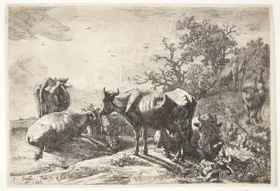Kohyrden, 1643 von Paulus Potter