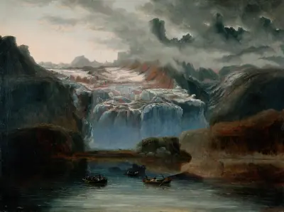 The Glacier, Jostedalsbreen, Peder Balke